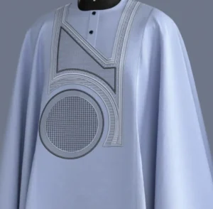 Powder Blue Agbada SNOD Agbada