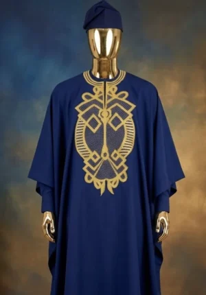 Royal Blue Agbada SNOD Agbada