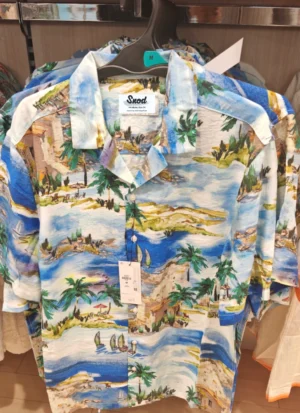 SNOD corparate shirt5 Coastal Scenic Print Resort Shirt
